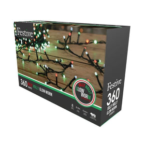 360 Glow worm lights in the box